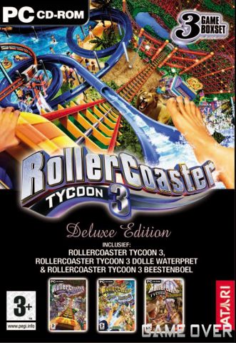 โหลดเกม [PC] ROLLERCOASTER TYCOON : TRIPLE PACK (GOG CLASSIC) [ONE2UP]