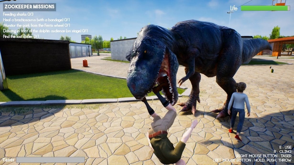 ZooKeeper Simulator Jurassic Mode Game Over