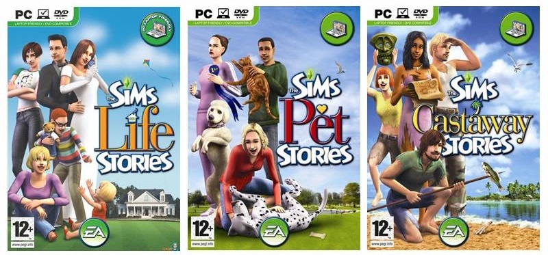 โหลดเกม The Sims Stories Collection